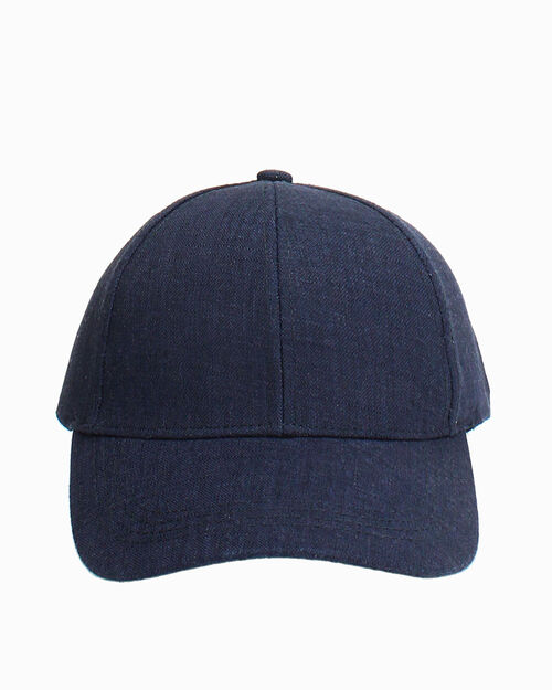 Cappello blu navy struttura classica, NAVY BLUE