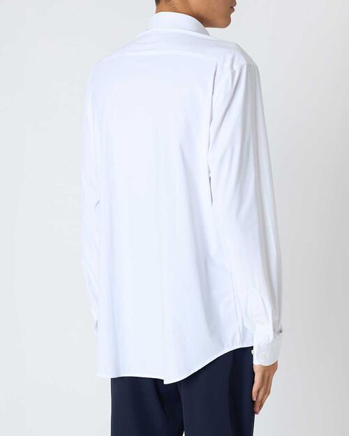 Camicia uomo bianca, WHITE