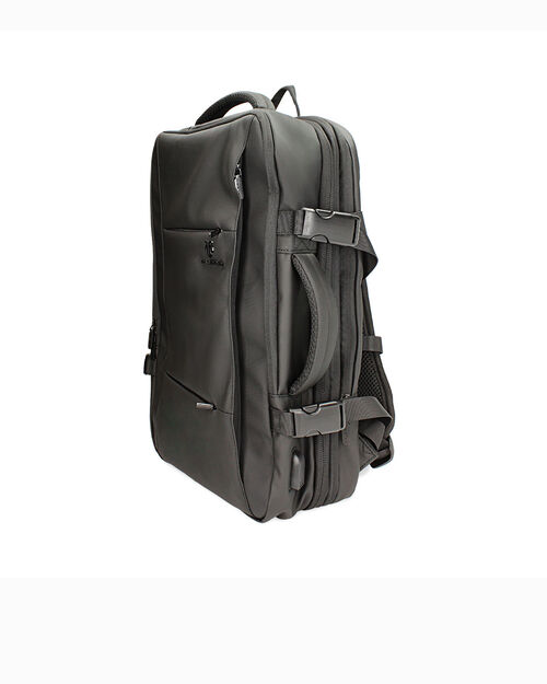 Zaino in tessuto nero, BLACK