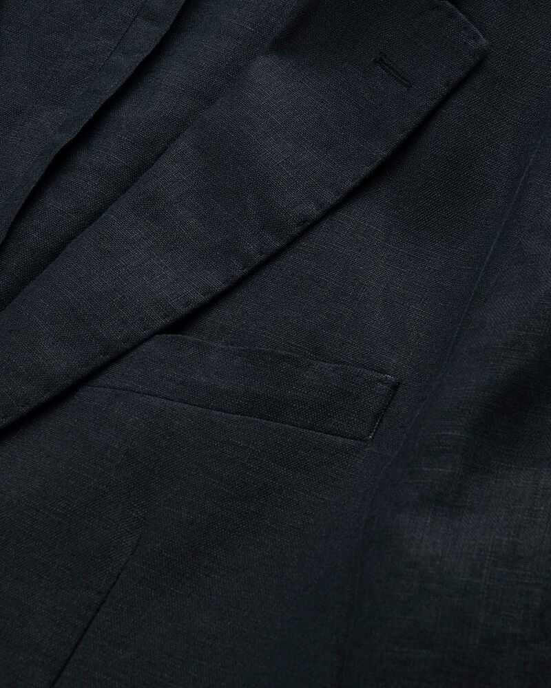Giacca blu navy con dettaglio multicolore,  image number null