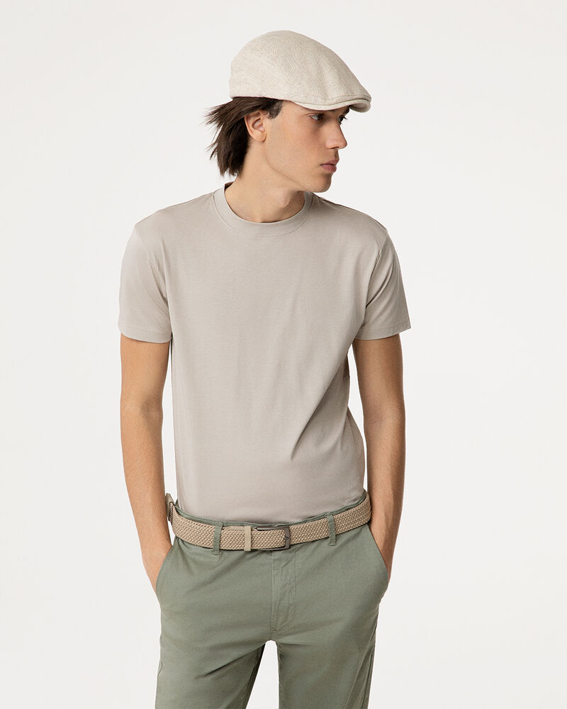 T-shirt beige essenziale,  image number null