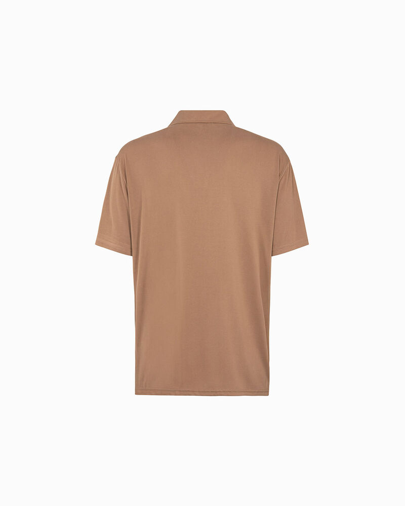 Polo nocciola vestibilit&agrave; rilassata,  image number null
