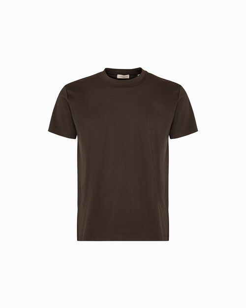 T-shirt testa di moro minimalista, 