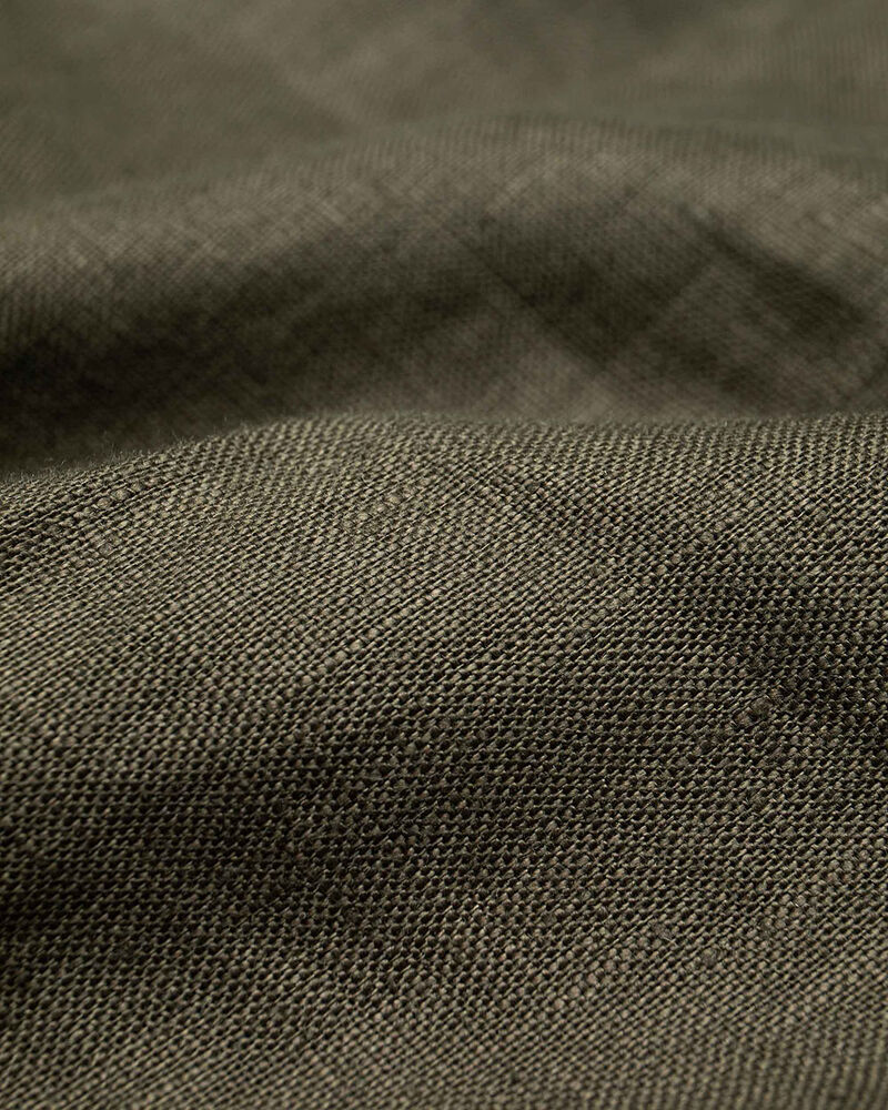 Completo pantalone militare in lino,  image number null