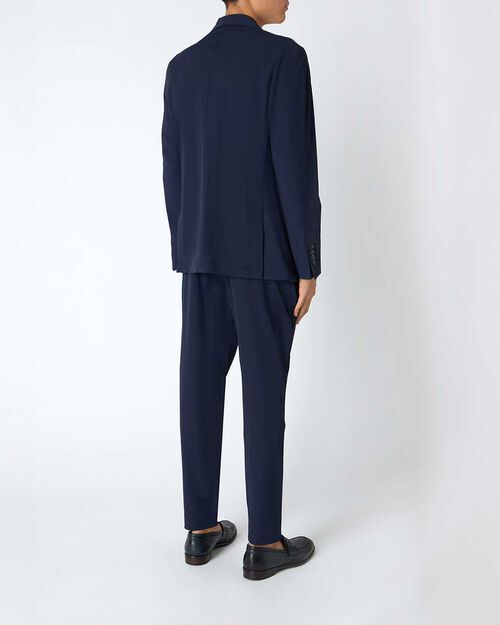 Giacca da uomo strech blu, BLUE