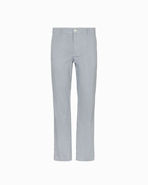 Pantalone panna con fit slim, CREAM