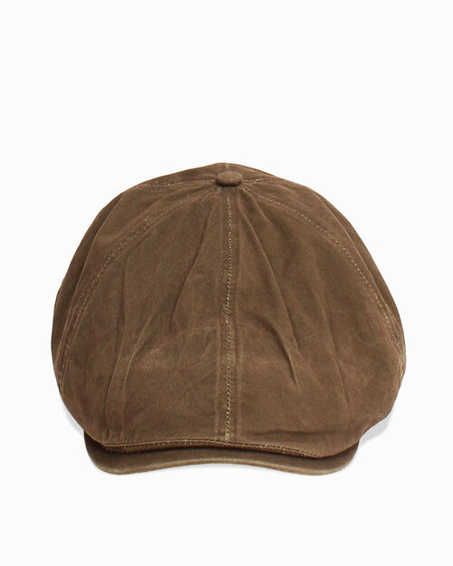 Cappello testa di moro con cuciture decorative, DK BROWN