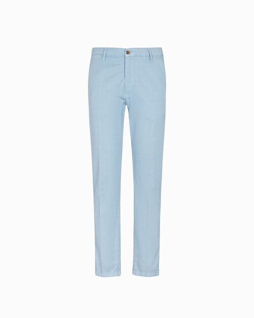 Pantaloni azzurri slim fit, LT BLUE