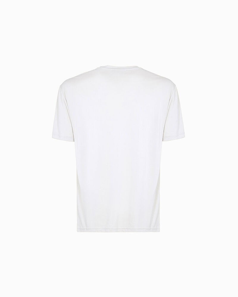 T-shirt bianca essenziale classica,  image number null