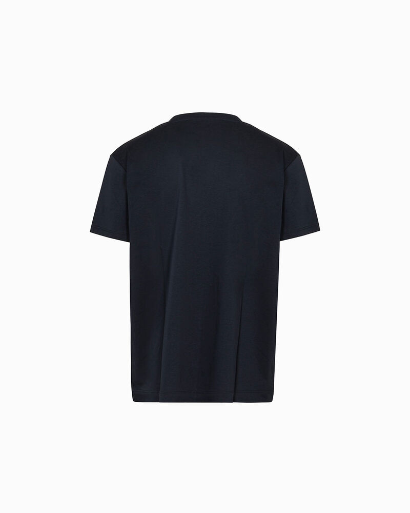 T-shirt blu essenziale,  image number null